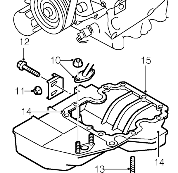 Remove splash shield.