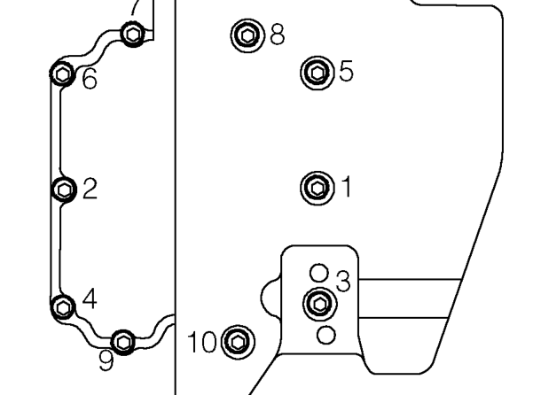 Fit NEW gasket to dipstick flange.