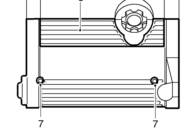 Camshaft timing belt - air conditioning – Remove underbelly panel. See BODY, Repairs.
