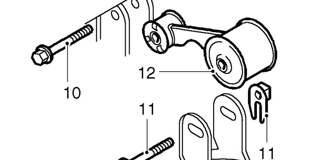 Camshaft timing belt - air conditioning – Remove inlet manifold chamber. See MANIFOLD &amp; EXHAUST SYSTEMS, Repairs.