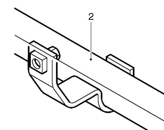 Timing belt cover - rear lh – Disconnect battery earth lead.