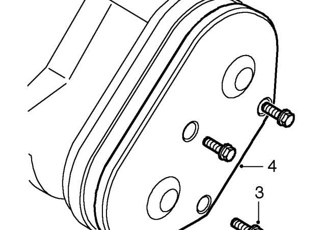Timing belt cover - rear lh – Release top hose from support clip.