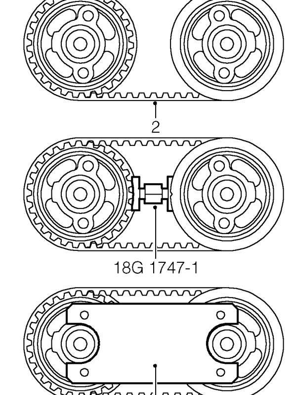 Clean timing gears, hubs and mating faces on camshafts. Fit hubs to gears.