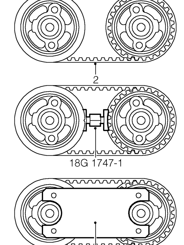 Clean timing gears, hubs and mating faces on camshafts. Fit hubs to gears.