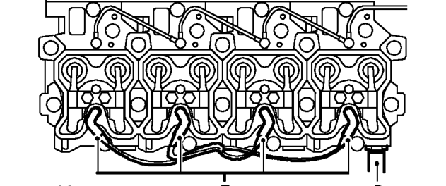 Cylinder head gaskets – Remove exhaust and inlet manifolds. See MANIFOLD &amp; EXHAUST SYSTEMS, Repairs.