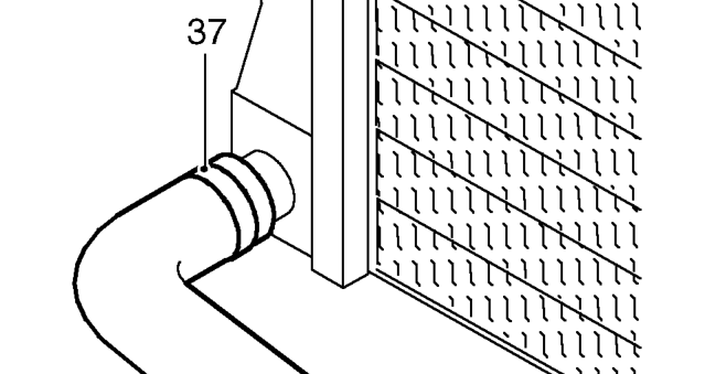 All models – Position container to collect coolant.
