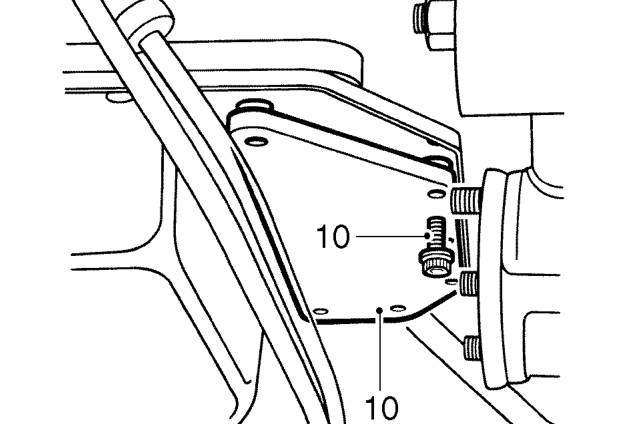 Engine sump – Remove centre beam.