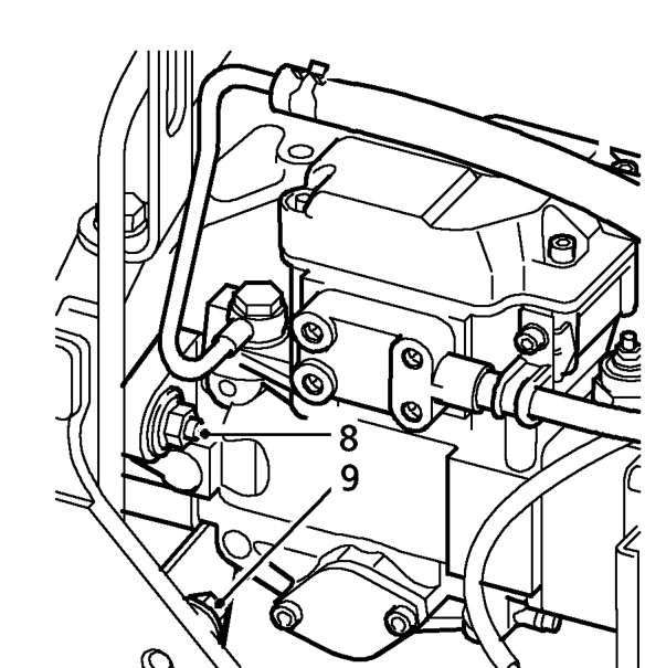 Remove injector pipes. See FUEL DELIVERY SYSTEM, Repairs.