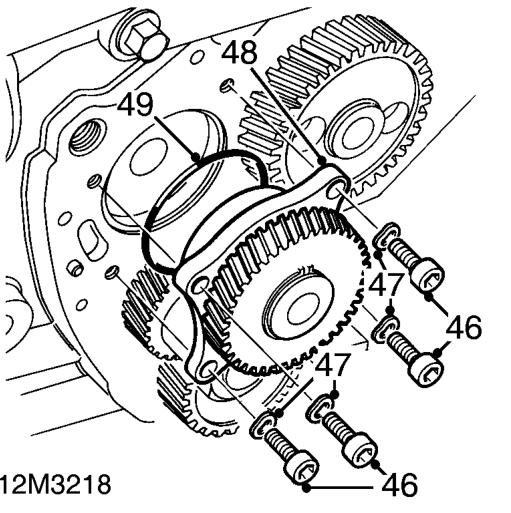 Remove pulley nut.