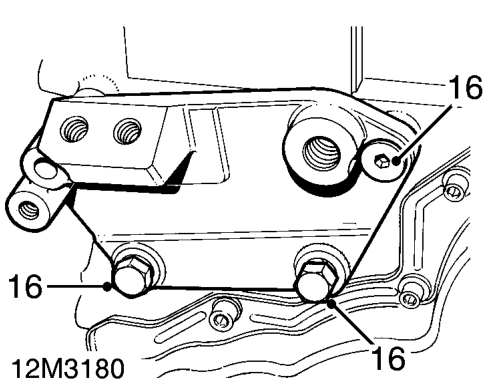 Remove tensioner assembly.