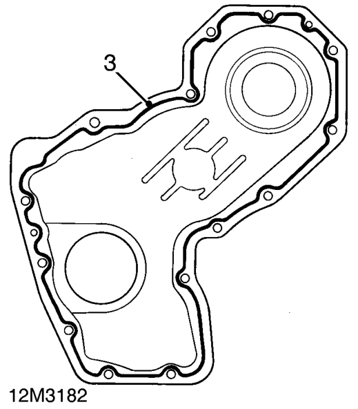 Clean timing cover.