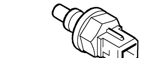 Engine oil temperature sensor - kv6 engine – When the ECM receives a high or low engine temperature signal from the coolant sensor, it 