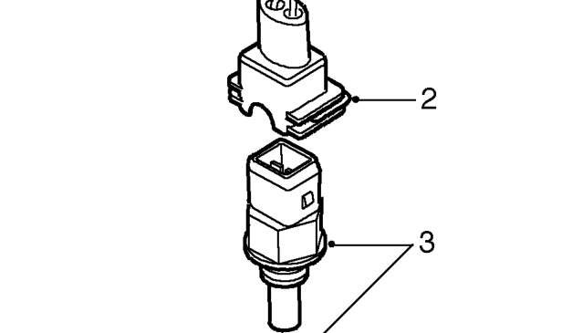 Engine coolant temperature (ect) sensor - kv6 – Remove LH inlet manifold. See MANIFOLD &amp; EXHAUST SYSTEMS, Repairs.
