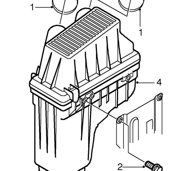 Air cleaner - kv6 – Service repair no - 19.10.01