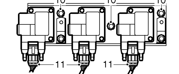 Release alternator from mounting bracket.