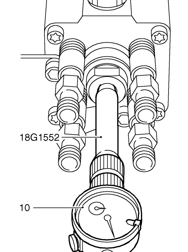 Remove and discard sealing washer.