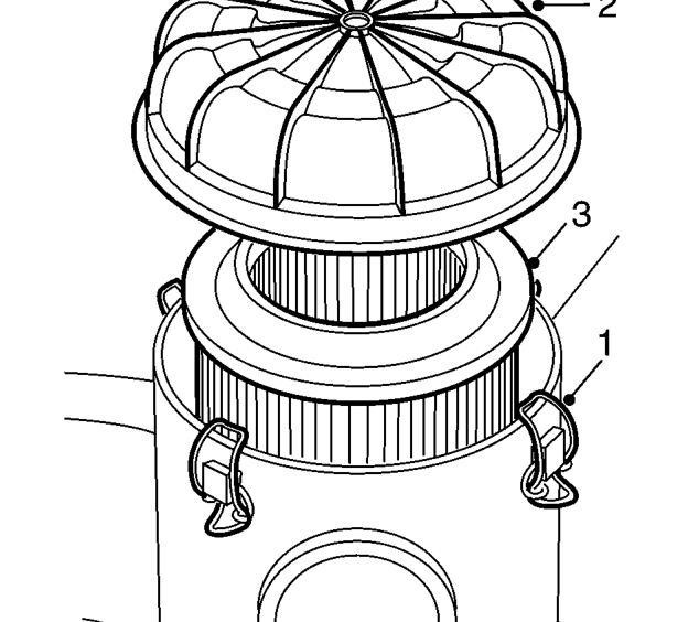 Air cleaner element – Service repair no - 19.10.10