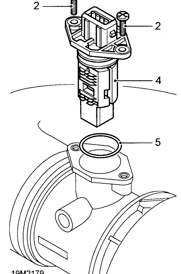 Mass air flow (maf) sensor – Remove air cleaner. See this section.