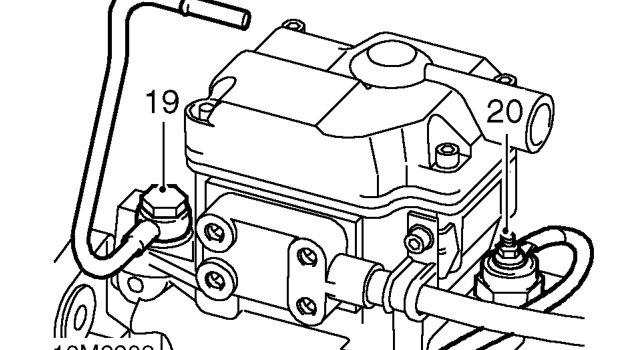 Remove and discard pump gasket. Do not carry out further dismantling if component is remov