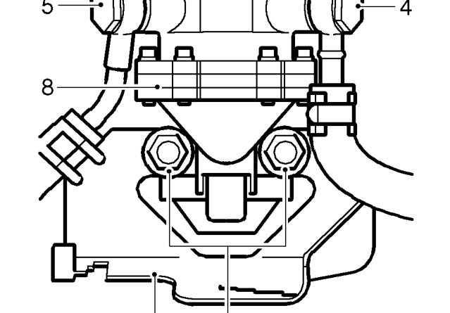 Fuel lift pump - diesel models – Position container below pump.