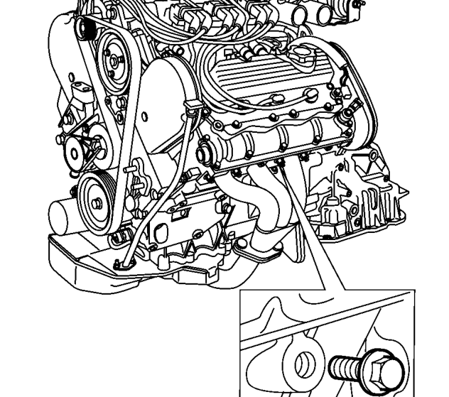 Drain and refill – Position container to collect coolant.