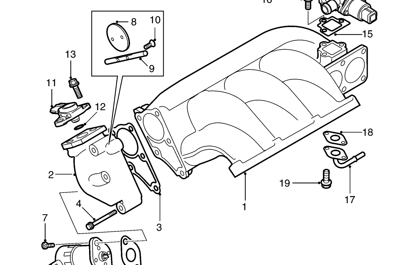 Inlet manifold chamber components - kv6