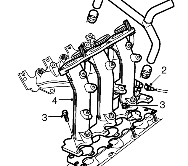 Lh inlet manifold gasket - kv6 – Remove RH inlet manifold gasket. See this section.