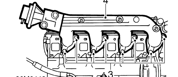 Inlet manifold gaskets - diesel – Remove exhaust manifold assembly. See this section.