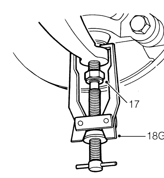 Release and remove yoke.