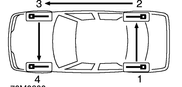 Brake system bleed – Top-up brake fluid level.