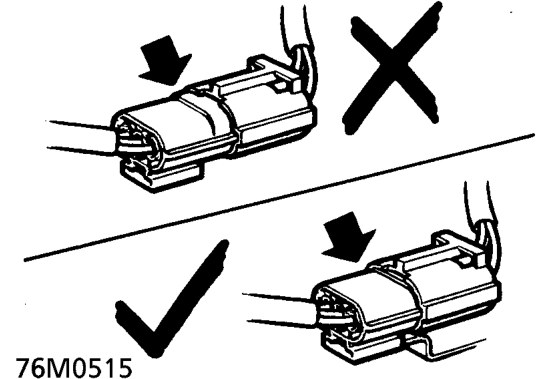 Srs harness – Make sure the SRS harness is installed correctly and not pinched or trapped.
