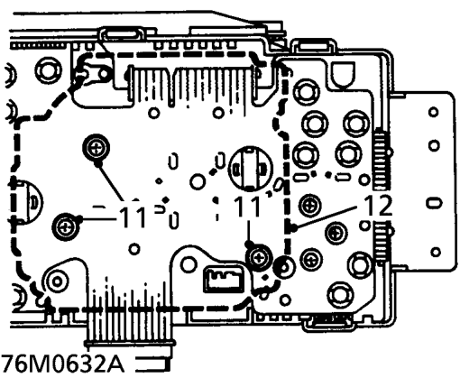 Srs warning light bulbs – Remove ECU.