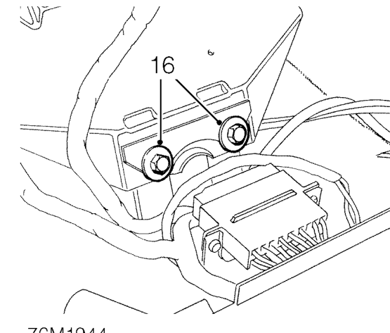 All models – Remove 2 bolts from ends of fascia.