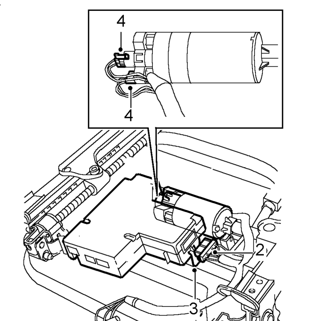 Motor - rise and fall - front seat – Remove front seat. See this section.
