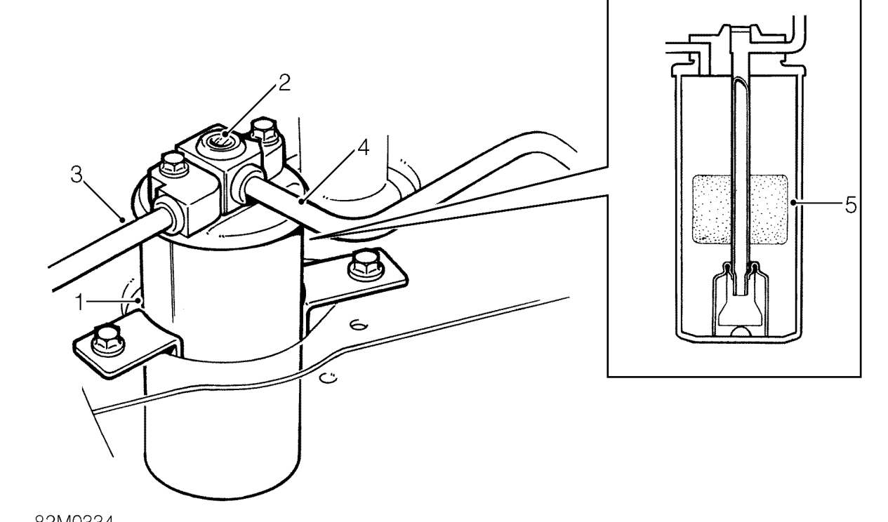 Receiver/drier components