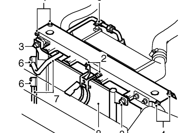 Condenser - diesel – Recover refrigerant from air conditioning system. See Adjustments.