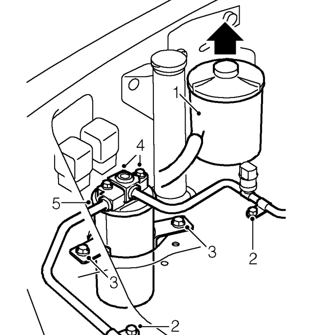 Receiver drier - system depressurised – Service repair no - 82.17.03/02
