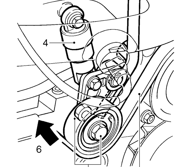 Release tension – Disconnect battery earth lead.