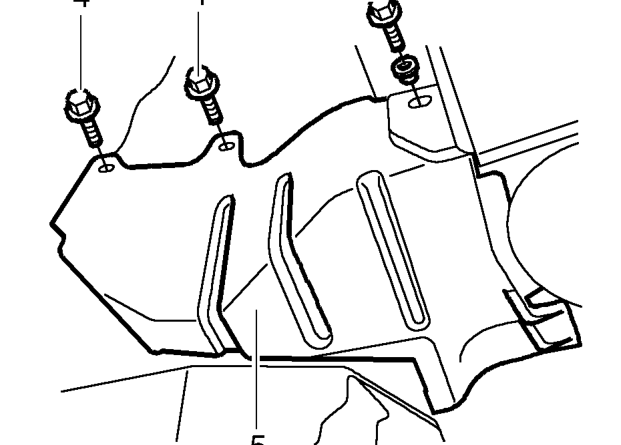 Ancillary drive belt tensioner - kv6 – Turn steering on RH lock.