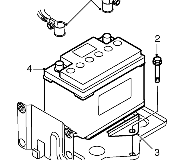 Battery – Service repair no - 86.15.01