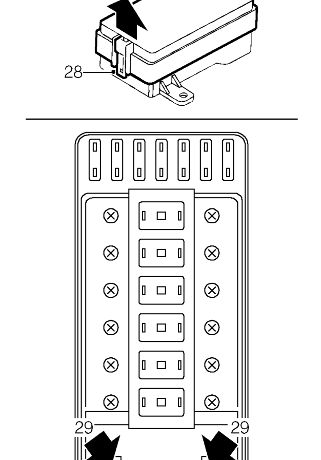 Disconnect multiplug from radiator cooling fan.