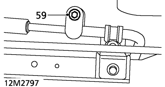 Position evaporator pipe aside.