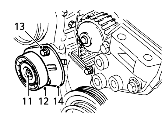 Remove engine RH mounting. See this section.