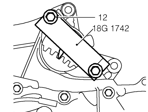 Remove starter motor. See ELECTRICAL, Repairs.