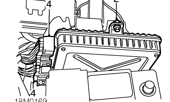 Engine control module (ecm) - ’k16 with vvc’ – Disconnect battery earth lead.