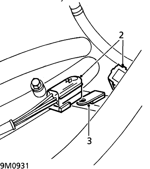 Heated oxygen (ho2s) sensor – Disconnect battery earth lead.