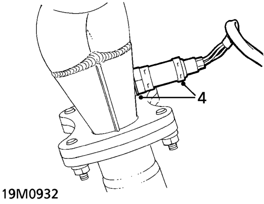 Heated oxygen (ho2s) sensor – Release multiplug from bracket on coolant rail.