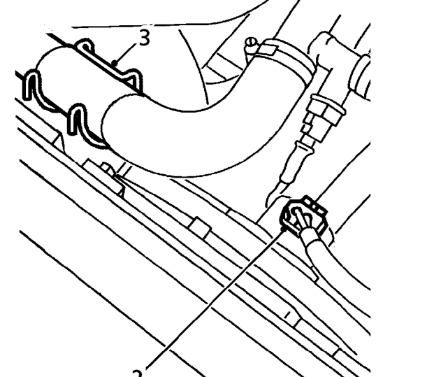 Radiator cooling fan - models without air conditioning – Disconnect battery earth lead.