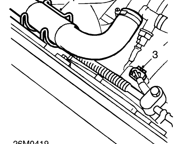 Radiator cooling fan - models with air conditioning – Remove front beam. See FRONT SUSPENSION, Repairs.