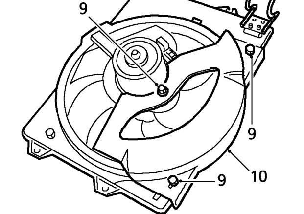 Do not carry out further dismantling if component is removed for access only.